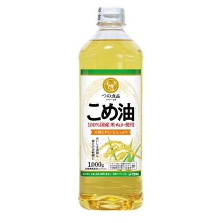 【10個セット】 築野食品工業 国産こめ油 1000g x10
