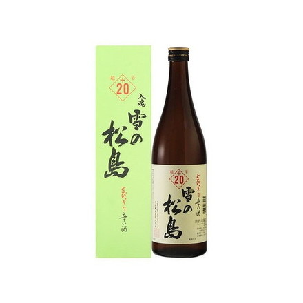 大和蔵酒造 雪の松島 入魂超辛+20 720ml