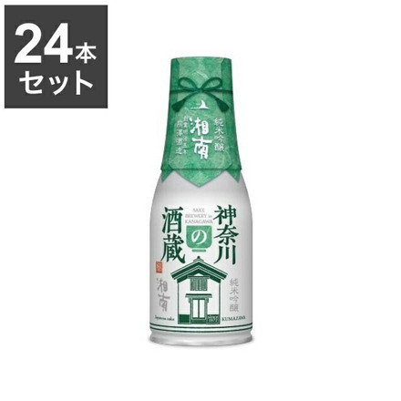 【24本セット】 湘南 神奈川の酒蔵 純米吟醸 ボトル缶 180ml x24 ビール 日本
