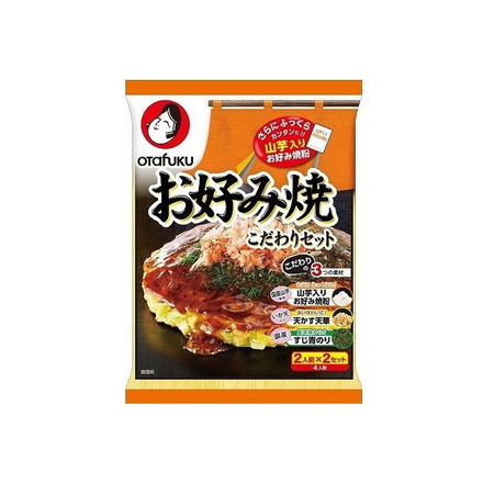 【12個セット】 オタフク お好み焼こだわりセット 4人前 x12 セット まとめ売り セット販売 お徳用 おまとめ品