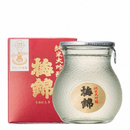 梅錦山川 梅錦 純米大吟醸 カップ 130ml 日本酒 清酒 酒 Sake 愛媛