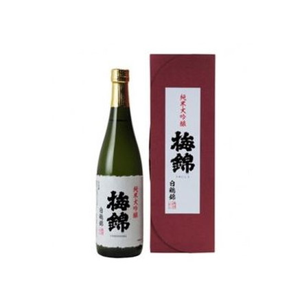梅錦山川 梅錦 純米大吟醸 白鶴錦 720ml