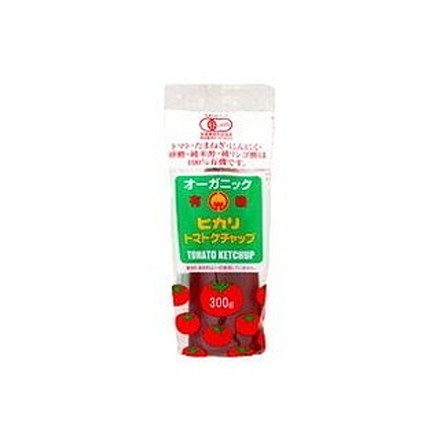 【20個セット】 ヒカリ 有機 トマトケチャップ 300g x20 まとめ買い まとめ売り お徳用 大容量 セット販売