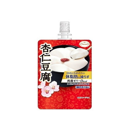 【単品6個セット】 たらみ体脂肪蒟蒻ゼリー0Kcal杏仁豆腐 150g x6 まとめ買い まとめ売り お徳用 大容量 セット販売