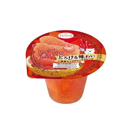 【単品6個セット】 たらみ とろけるご褒美ピンクグレフル 200g
