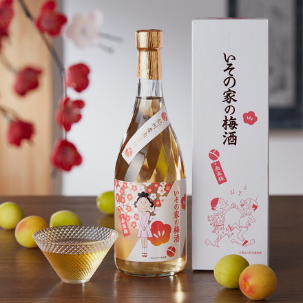 いその家の梅酒 南高梅 梅酒 サザエさん 波平 明石酒造 コラボ