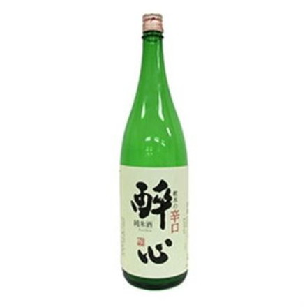 醉心山根本店 醉心 純米酒 軟水の辛口 1.8L x1
