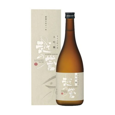 原酒造 越の誉 大吟醸 彩 720ml x1