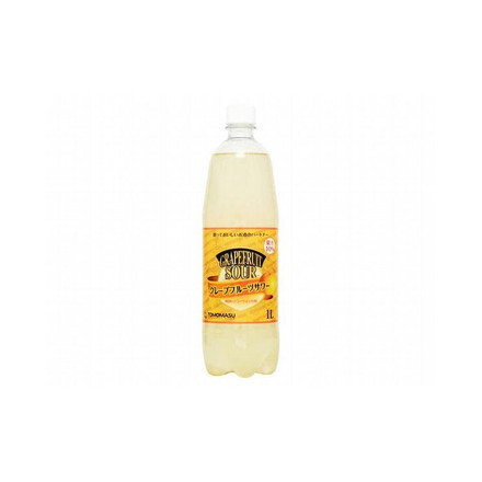 【まとめ買い】 友桝 グレープフルーツサワー ペット 1L x15個セット まとめ セット まとめ販売 セット販売 業務用