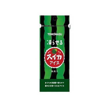 【単品12個セット】 友桝飲料 果実アイス スイカ 80g