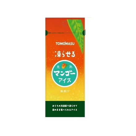【単品12個セット】 友桝飲料 果実アイス マンゴー 80g