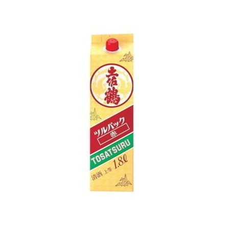 清酒 上等 土佐鶴 ツルパック 赤 1.8L