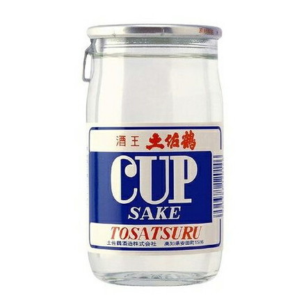 清酒 上等 土佐鶴 赤 ツルカップ 180ml