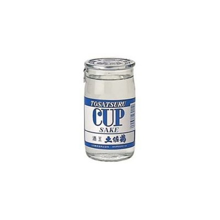 清酒 良等 土佐鶴 青 ツルカップ 180ml