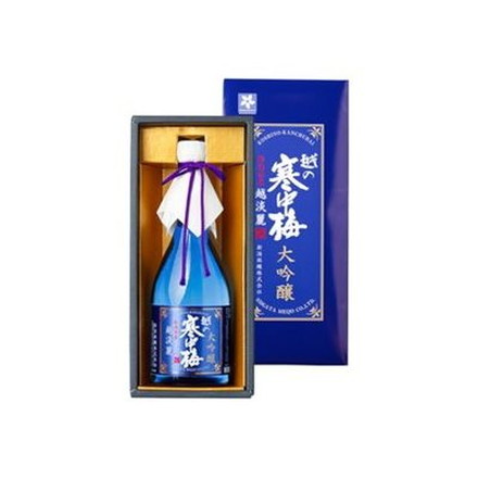清酒 越の寒中梅 大吟醸 越淡麗DK-1 720ml