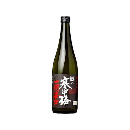 新潟銘醸 清酒 越の寒中梅 純米吟醸 一閃 辛口 720ml 日本酒 清酒 酒 Sake 新潟