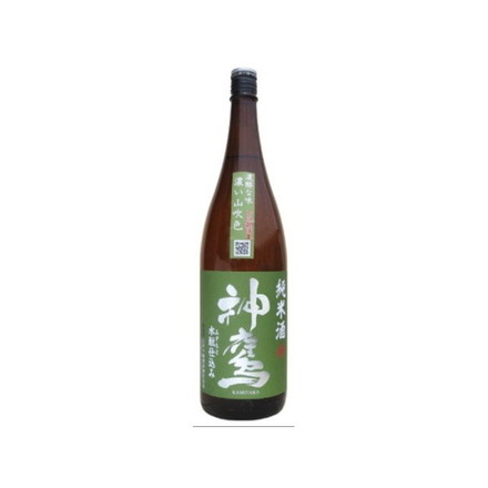 清酒 神鷹 純米酒 水もと仕込み 1.8L