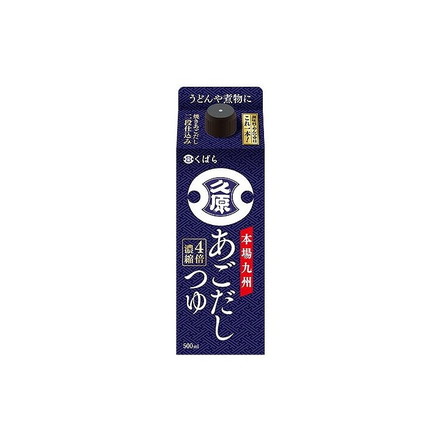 【単品12個セット】 くばら あごだしつゆ 500mlx12 まとめ買い まとめ売り お徳用 大容量 セット販売