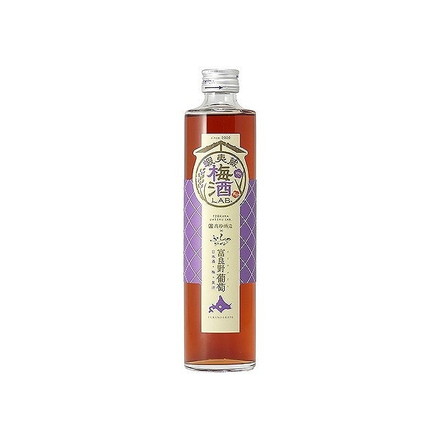 高砂酒造 蝦夷蔵 梅酒 LAB 葡萄 375ml 日本酒 梅酒 酒 Sake 北海道