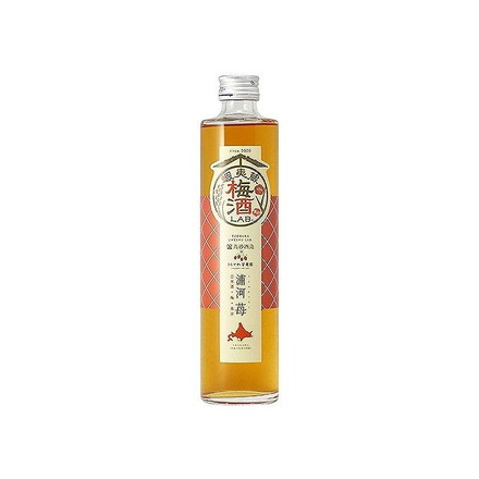 高砂酒造 蝦夷蔵 梅酒 LAB 苺 375ml 日本酒 梅酒 苺 酒 Sake 北海道