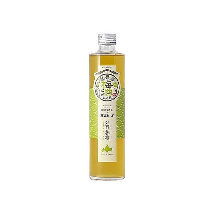 高砂酒造 蝦夷蔵 梅酒 LAB 林檎 375ml 日本酒 梅酒 林檎 酒 Sake 北海道