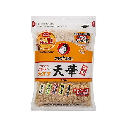 【単品10個セット】 オタフクソース 特製いか天入り天かす天華 120gx10 まとめ買い まとめ売り お徳用 大容量 セット販売