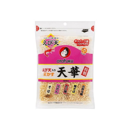 【単品10個セット】 オタフク 特製えび天入り天かす天華 100g