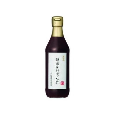【6個セット】 内堀醸造 美濃 特選 味付ぽん酢 瓶 360ml x6