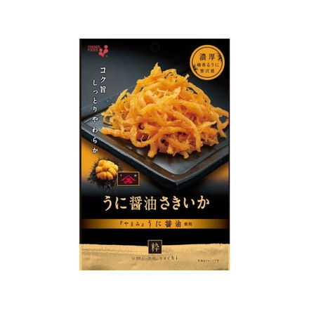 【単品10個セット】 井上食品 うに醤油さきいか 34g