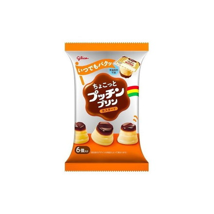 グリコ ちょこっとプッチンプリン カスタード 120g x12 12個セット