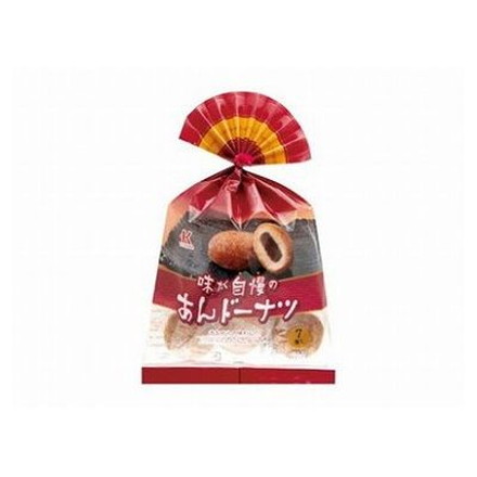 【12個セット】 北川製菓 味が自慢のあんドーナツ 7個 x12