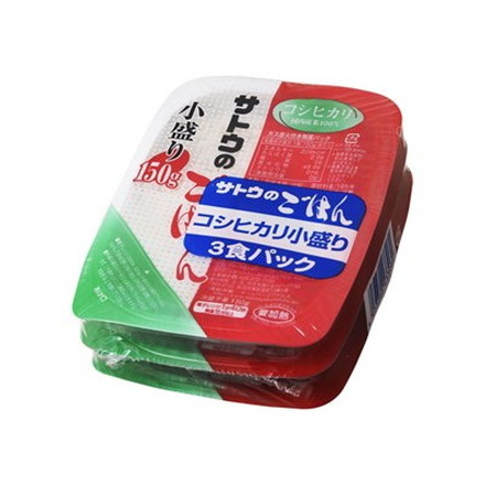 サトウ こだわりコシヒカリ 小盛 150gX3 x12 12個セット