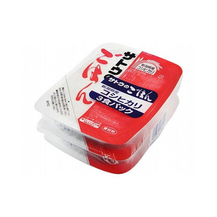 【まとめ買い】 サトウ サトウのごはん 新潟県産コシヒカリ 3食パック 200gX3 x12個セット まとめ セット まとめ売り セット売り 業務用
