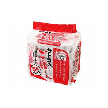 【8個セット】 サトウ 新潟コシヒカリ 5食パック 200x5 x8コ