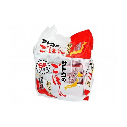 【8個セット】 サトウ ごはん 銀シャリ 5食パック 200gx5 x8コ