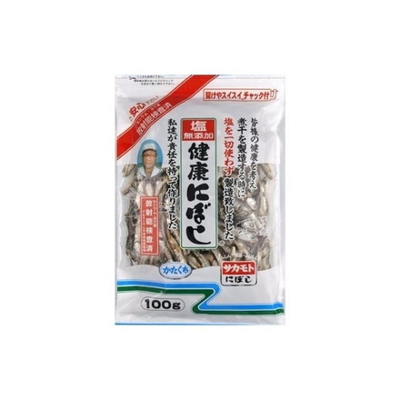 【単品24個セット】 サカモト 塩無添加 健康にぼし 100g