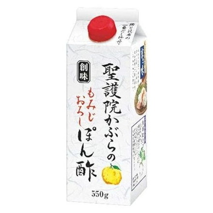 【6個セット】 創味 聖護院のかぶらの もみじおろしぽん酢 550g X6コ