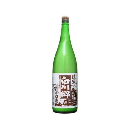 三輪酒造 清酒 白川郷 純米 にごり酒 1800ml 日本酒 清酒 酒 Sake 岐阜
