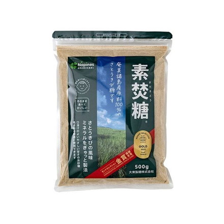 【単品20個セット】 大東製糖 素焚糖 500g