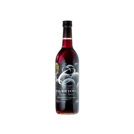 はこだて 北海道100キャンベルアーリー赤 720ml