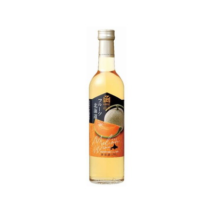 はこだてわいん 新フルーツ北海道メロンワイン 500ml x1 メロンワイン ワイン メロン 国産 国産ワイン