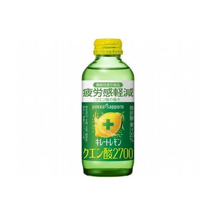 【6個セット】 ポッカサッポロ キレートレモンクエン酸 瓶 155ml x6コ