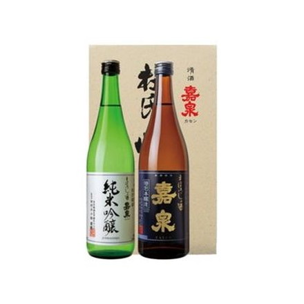 田村酒造場 嘉泉 杜氏の心セットK-30 720mlX2 x1