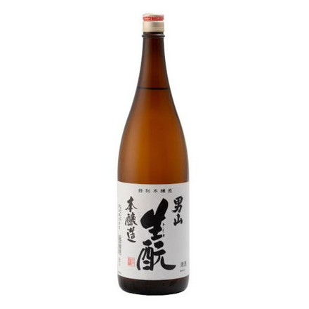 男山 生もと本醸造 1.8L x1