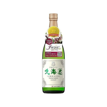 北海道 ナイヤガラ スイート 白 720ml ワイン Wine 果実酒 北海道 小樽 白ワイン