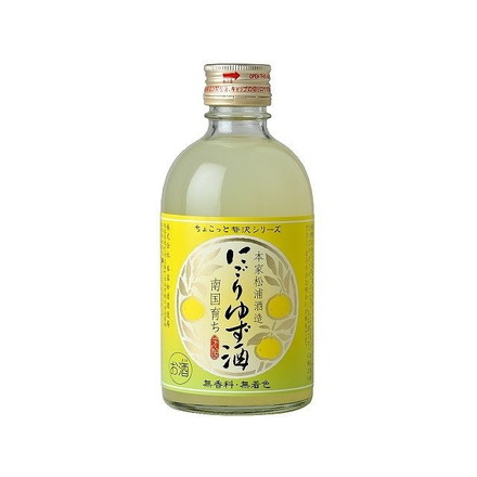 本家松浦酒造 ちょこっと贅沢 にごりゆず酒 300ml 日本酒 果実酒 フルーツ 酒 Sake 徳島