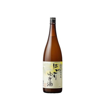 本家松浦酒造 にごりゆず酒 1.8L 日本酒 果実酒 フルーツ 酒 Sake 徳島