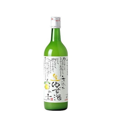 本家松浦酒造 松浦 無添加 生ゆず酒の素 720ml 日本酒 果実酒 フルーツ 酒 Sake 徳島