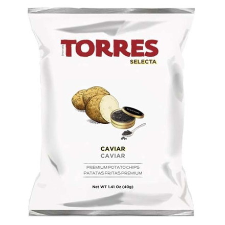 訳あり TORRES キャビア風味ポテトチップス