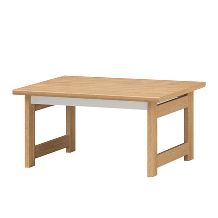 白井産業 ガレンタ ローテーブル 幅75cm テーブル 木目調 シンプル アンティーク カントリー ローテーブル センターテーブル 北欧 作業